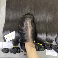 Extensiones de Cabello Virgen Vietnamita |   Encaje Transparente HD |   Cutículas Alineadas |   Material de Espuma |   Estilo Stand |   Cabeza |   Tamaños 21"-24" |   1 kg |