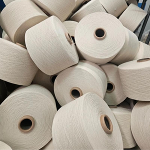 Hilo de Mezcla de Bambú y Algodón, Hilado en Anillo, Ne 32/1, Suave y Transpirable, para Tejer Ropa, Calcetines, Hilado Personalizado - Product Image 2