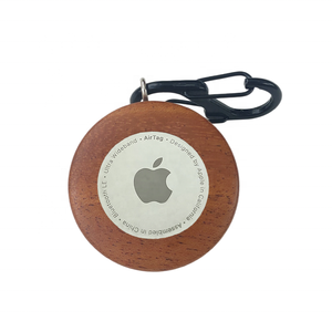 <span class=keywords><strong>2023</strong></span> últimos accesorios cubierta de rastreador para etiqueta de aire con llavero caja de madera para Airtags - Product Image 3