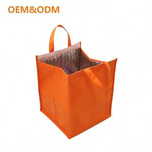 Sac de shopping personnalisable, isolé, à main, en aluminium commercial, jetable, emballage spécial, sac réutilisable - Product Image 3