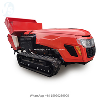 Vendita calda YS Crawler Mini-barra del timone, Rotary Lavorazione del Terreno, di Ammaraggio, Backfill, Strappare Le Erbacce e La Fecondazione AIO Macchina