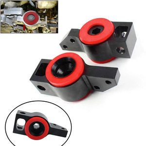 Support de bras de suspension inférieur avant Audi A3 Volkswagen Golf Jetta avec silentbloc en polyuréthane en alliage d'aluminium pour la mise à niveau et la rénovation - Product Image 4