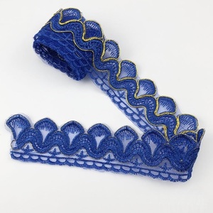 Grosir 5cm aksesoris garmen renda Trim bordir pengantin renda perbatasan potong bordir indah renda Trim - Product Image 6
