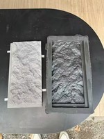 Moule en silicone Bekebe pour empilage de pierres d'imitation, utilisé pour les panneaux muraux en pierre artificielle 3D et les moules muraux en pierre artificielle