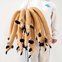 Jouet en peluche flexible pour chien Teckel, interactif et couineur, résistant aux morsures, pour chiens de taille moyenne à grande