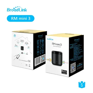 Télécommande universelle IR <span class=keywords><strong>Broadlink</strong></span> RMmini 3 pour climatiseur, téléviseur, lecteur DVD, compatible avec Alexa et Google Home - Product Image 3