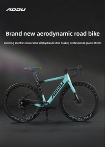 Vélo de route aérodynamique Northern Mountain Peregrine Falcon 6000 700C 28 pouces 16 vitesses, cadre en aluminium, jantes en carbone, freins à disque hydrauliques - Product Image 5