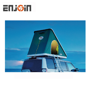Carpa de Techo Rígida ENJOIN para Acampar al Aire Libre, Blanca y Gris - Product Image 6