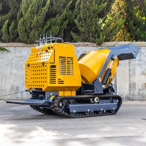 HTD750 HIGHTOP Nuevo Producto Pequeño Mini Mezclador de Hormigón 300L Autocargable Mini Dumper Portátil Automático Pista Mezclador de Cemento - Product Image 2