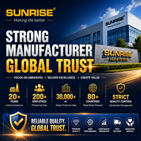 Électrodes de soudage en acier au carbone SUNRISE AWS E6013 2,5 mm à faible éclaboussure, baguettes de soudage en acier doux, support OBM pour la construction générale