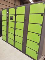 Système de casier intelligent à code QR pour salle de sport, casier à colis extérieur, casier à colis numérique électronique intelligent
