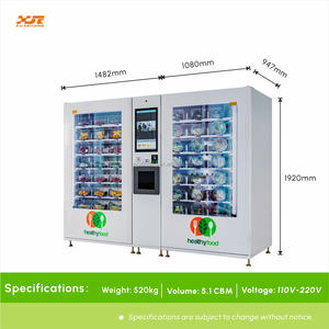 Les distributeurs automatiques de produits frais XY sont équipés de systèmes de réfrigération afin de garantir que les produits vendus restent frais. - Product Image 2