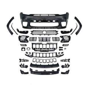 Kit de Ensamblaje de Parachoques Delantero SKOUIO-CG-5 para Jeep <span class=keywords><strong>Grand</strong></span> <span class=keywords><strong>Cherokee</strong></span> 2014-<span class=keywords><strong>2020</strong></span>, Actualización a Ensamblaje de Parachoques <span class=keywords><strong>SRT</strong></span> con Rejilla Delantera - Product Image 2