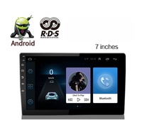Système de navigation GPS intégré avec écran tactile de 9 pouces, autoradio Android 2 Din avec CarPlay, multimédia et lecteur vidéo pour voiture