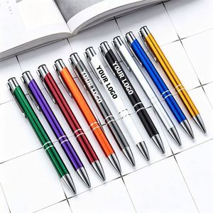 Wholesale Customizable Logo Metal Ball <b>Pen</b> Business Printing Company Brand Promotion Gift Custom Advertise Ballpoint <b>Pen</b> - Product Image 1