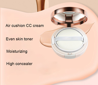 Fond de teint humide en poudre cosmétique, 1 pièce, coussin d'air professionnel, crème bb/cc, base bb, poudre de visage, cosmétiques
