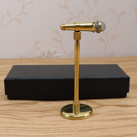 Miniature d'instrument décorative pour la maison, ornement de micro de batterie, marimba et xylophone, cadeau de bureau pour les amateurs de musique
