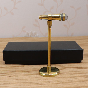 Miniatura de Instrumento Musical para Decoración del Hogar, Micrófono de Tambor, Marimba, Xilófono, Adorno de Escritorio, Regalo para Amantes de la Música - Product Image 5