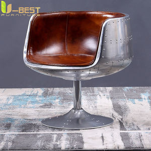 <span class=keywords><strong>Fauteuils</strong></span> de salon vintage industriels rétro en métal pivotants en aluminium, <span class=keywords><strong>fauteuils</strong></span> de salon, cadeiras sala estar, meubles - Product Image 2