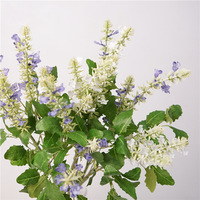 Neu eingetroffen: Künstliche Salvia-Blumen – Lila Seidensalbei, Weiße und Rosa Salbei, Künstliche Kräuterblumen für Wildblumen-Dekoration