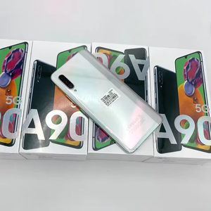 Smartphone A90 5G Octa Core avec écran AMOLED 120Hz, double SIM, appareil photo 48MP, charge rapide, compatible avec les langues française, espagnole et anglaise - Product Image 1