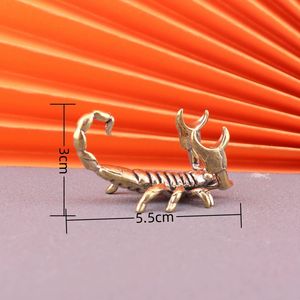 Figurines de <span class=keywords><strong>scorpions</strong></span> miniatures, porte-stylo, collection d'artisanat, ornement de bureau - Product Image 6