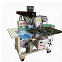 Máquina de Coser Computarizada Versátil 3020 para Colocación de Bolsillos y Velcro, Estación de Producción Automática de Prendas