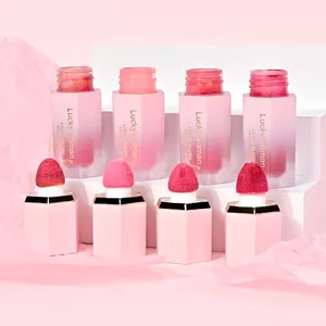 Vegan Rouge Eigenmarke Make-Up Rouge Make-Up Rouge-Verpackung im Großhandel