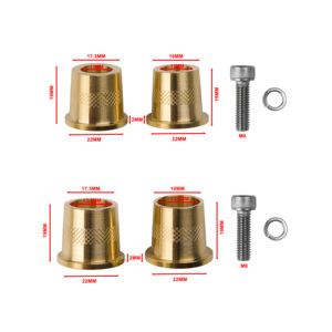 Heavy Duty M6 M8 M10 Auto Car Front H59 Brass pin lithium bài cực thiết bị đầu cuối kết nối Adapters với ốc vít thép không gỉ - Product Image 4