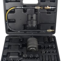Kit de 24 extracteurs d'injecteurs diesel pneumatiques, outil de dépose d'injecteurs par vibration d'air, pour injecteurs bloqués