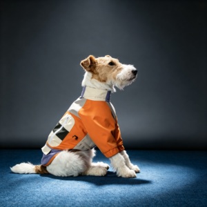 Impermeabile Classico per <span class=keywords><strong>Cani</strong></span> in Poliestere Resistente allo Sporco, Abbigliamento Techwear per <span class=keywords><strong>Cani</strong></span> di Taglia Grande per Giorni di Pioggia - Product Image 4