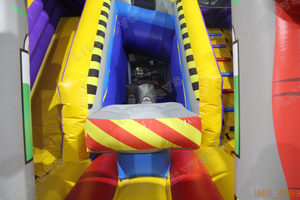 Combo de tobogán inflable de castillo hinchable de Doctor en ciencias comercial para niños para diversión infantil - Product Image 3