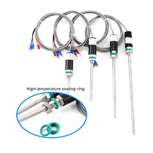 جهاز استشعار درجة الحرارة <span class=keywords><strong>Pt100</strong></span> من البلاتين المقاوم للصدأ المقاوم للصدأ المقاوم للصدأ المقاوم للصدأ المقاوم للصدأ المقاوم للماء 50/، 50/من/، - Product Image 2