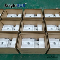 Poinçonneuse manuelle compacte en aluminium BrightSUB pour médailles, découpeuse de disques métalliques de bureau Longstar pour la fabrication artisanale en métal