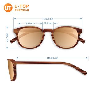 <span class=keywords><strong>Lunettes</strong></span> de soleil de luxe à verres miroir en titane, logo personnalisé, monture en acétate et métal, faible MOQ, créatives, mode, sport, unisexe, CE Rohs - Product Image 2
