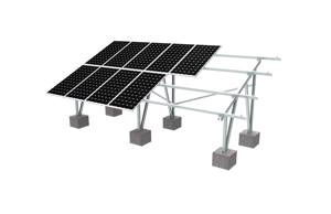 Soportes solares de estructura de montaje en tierra de acero ajustable - Product Image 2