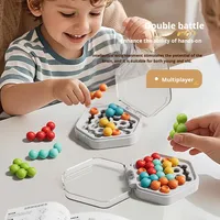 Perles Magiques Intelligentes Arc-en-ciel de Poche, Puzzle Éducatif en Plastique pour Jeunes de 7 à 14 Ans, Développement de la Pensée Logique, Fabriqué au Guangdong