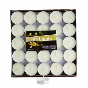 Bougies chauffe-plat artisanales en cire de paraffine non parfumée pour Noël, mariages, anniversaires, décoration intérieure et fêtes. - Product Image 4