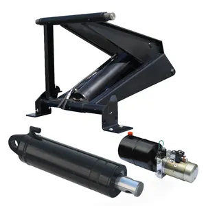 dump bed hydraulic cylinder for Scissor Hoist Trailer and pickup truck beds