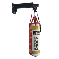 Support mural réglable en acier pour sac de frappe lourd, mobile et autoportant, avec poulie pour entraînement MMA et boxe
