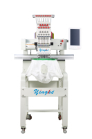 Solución de Bordado Todo en Uno Yinghe YH-901, Máquina de Una Sola Cabeza, Equipo Integral para Bordado de Prendas, Textiles para el Hogar y Regalos
