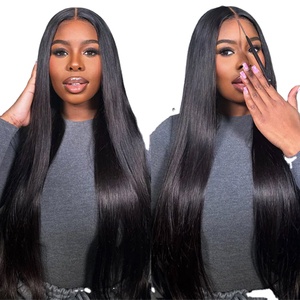 Megalook Transparent Lace 13x6 Glueless Hd Frontal <strong>Wig</strong> ,Raw Virgin Hair 13*4 Human Hair Lace Front <strong>Wig</strong> <strong>for</strong> <strong>Black</strong> <strong>Women</strong> - Product Image 2