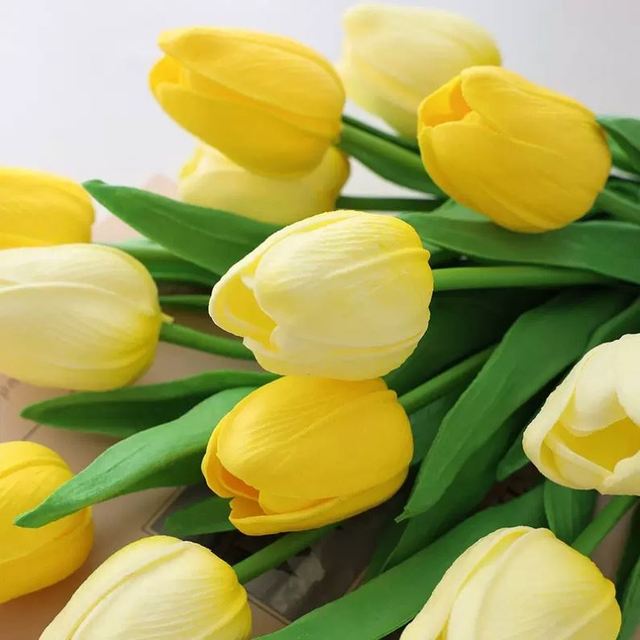 Artificial Decor for Home Decor Accessories Tulip