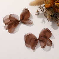 ZSY Vêtement À La Main Mini Lingerie Arc Vêtements Chaussette Accessoires À Coudre Brodé Fleur Ruban Arcs Patch pour Chapeau Cadeau