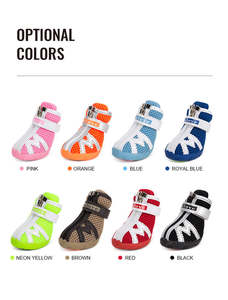 Zapatos <span class=keywords><strong>para</strong></span> <span class=keywords><strong>Perro</strong></span> Transpirables y Bonitos de Diseño, Protector de Patas Reflectante e Impermeable, Calzado <span class=keywords><strong>para</strong></span> Mascotas - Product Image 5