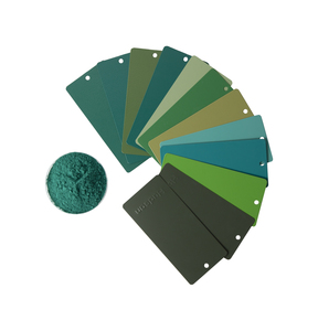 <span class=keywords><strong>Pintura</strong></span> en Polvo de Poliéster Puro <span class=keywords><strong>para</strong></span> Pulverización Electrostática, Color RAL Termoestable RAL 6018 RAL 6029, Textura Arrugada - Product Image 1
