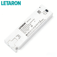 Alimentation LED LETARON CE SAA UKCA certifiée 100W 220-240VAC DC24V, efficacité 80%-89%, étanche IP20, alimentation LED simple