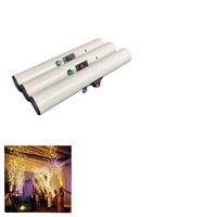 Système de tir de feux d'artifice électroniques portatif en plastique durable, nouveau design, fontaine à pétards manuels pour mariages et fêtes (feux froids)