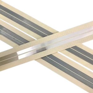 NQFIBER 5cm de ancho 30m de largo Cinta de esquina de metal flexible con juntas de tira de aluminio o acero Hoja de cinta de paneles de yeso - Product Image 3