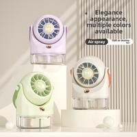 Ventilateur Brumisateur Portable USB Rechargeable à 3 Vitesses Réglables pour Maison, Bureau et Extérieur – Offre Spéciale